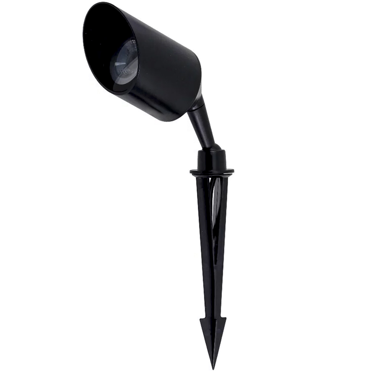 Luminária Espeto Led Jardim Articulável Preto 7W Bivolt Verde 560Lm 160X80Mm 9694 - Gaya