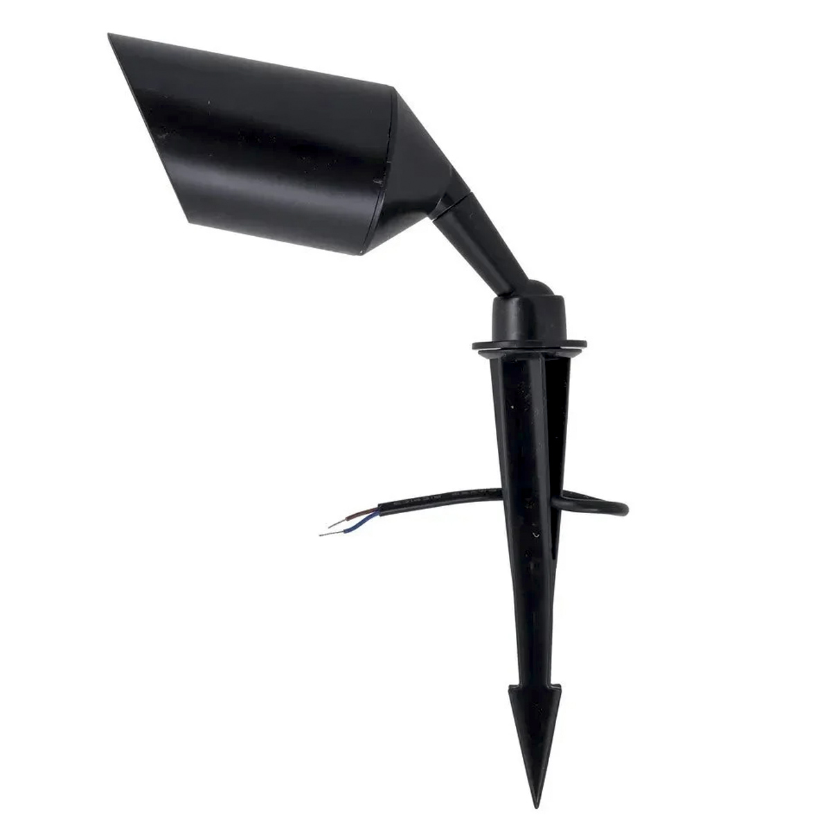 Luminária Espeto Led Jardim Articulável Preto 7W Bivolt Verde 560Lm 160X80Mm 9694 - Gaya