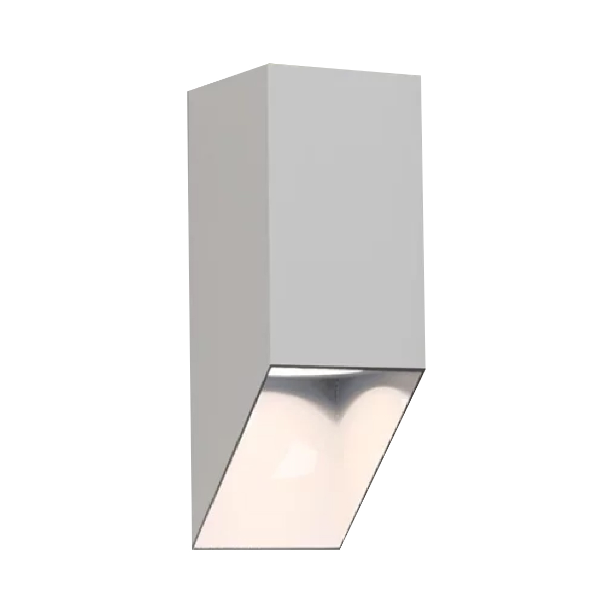 Luminária Arandela Flash Branco Para Lâmpada Mr11 Gu10 Difusor Vidro Transparente - Ideal Iluminação