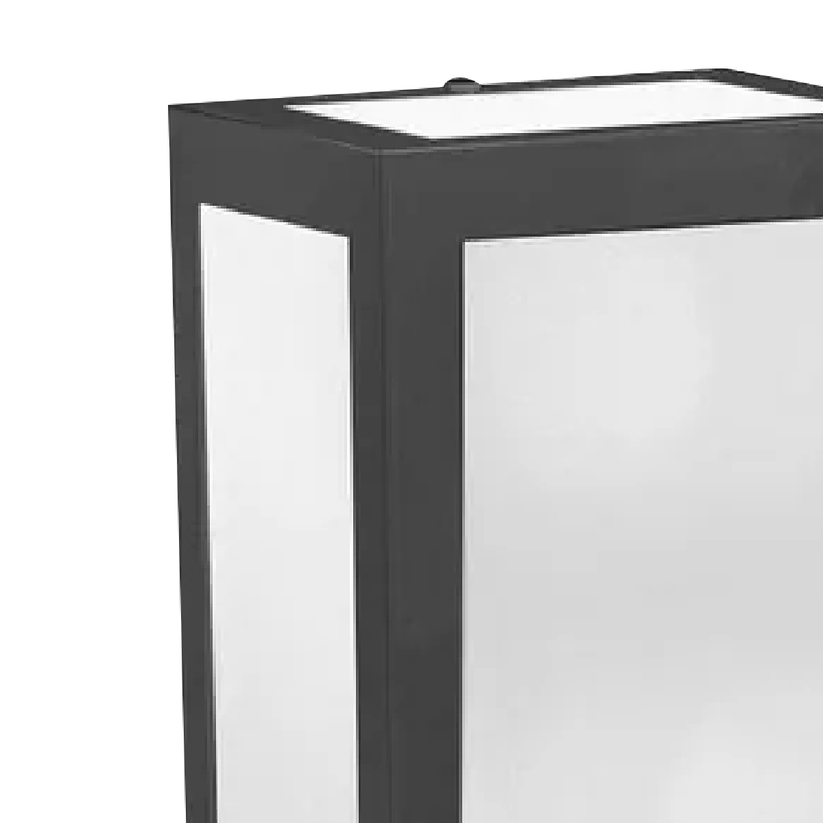 Luminária Arandela Bolt Preto Para Lâmpada A60 E27 Difusor Termoplástico 5 Fachos - Ideal Iluminação