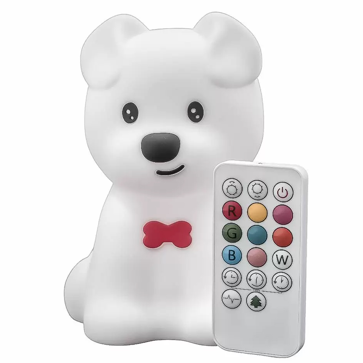 Luminária Abajur LED Puppy Grande 9 Cores Entrada USB - Pet Light