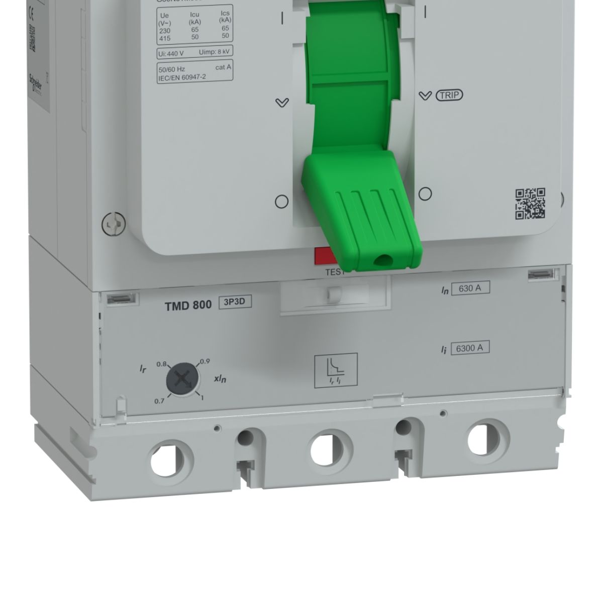 Disjuntor Caixa Moldada Tripolar 50/60Hz - Schneider