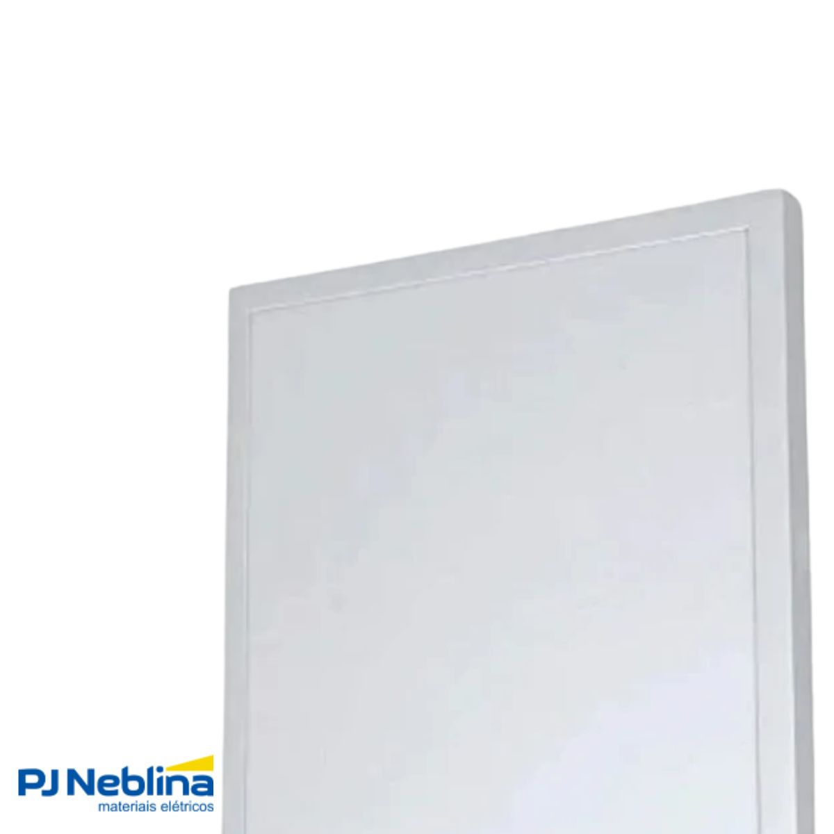 Luminária Plafon Led Sobrepor Quadrado Branco 24W Bivolt 4000K Branco Neutro 1920Lm Difusor Poliestireno - Bellalux