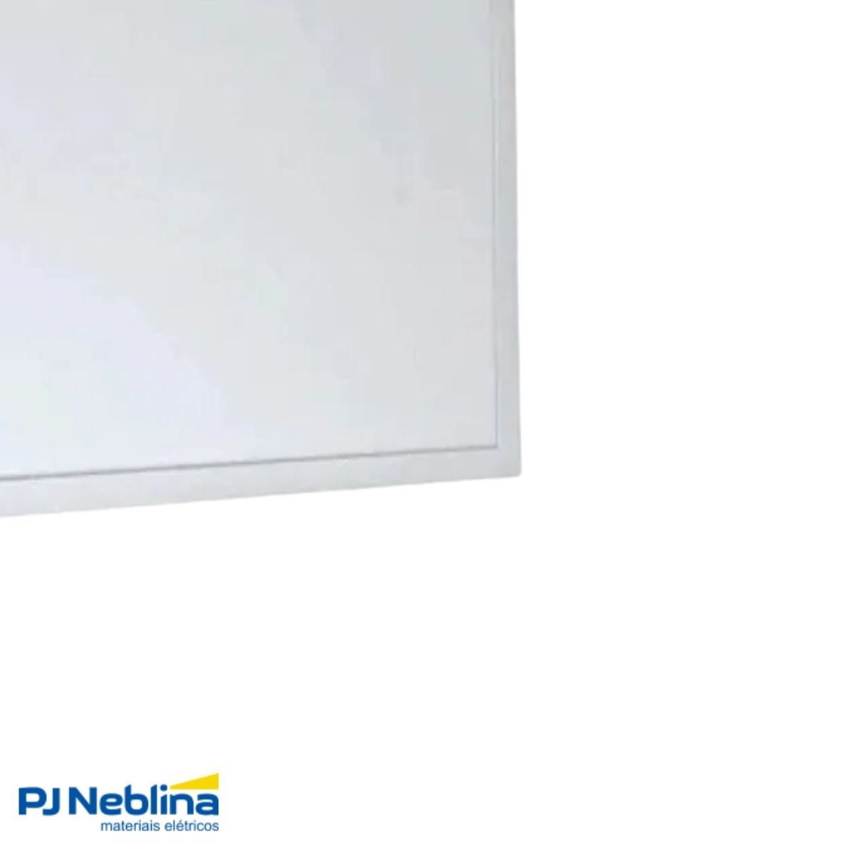 Luminária Plafon Led Sobrepor Quadrado Branco 24W Bivolt 4000K Branco Neutro 1920Lm Difusor Poliestireno - Bellalux