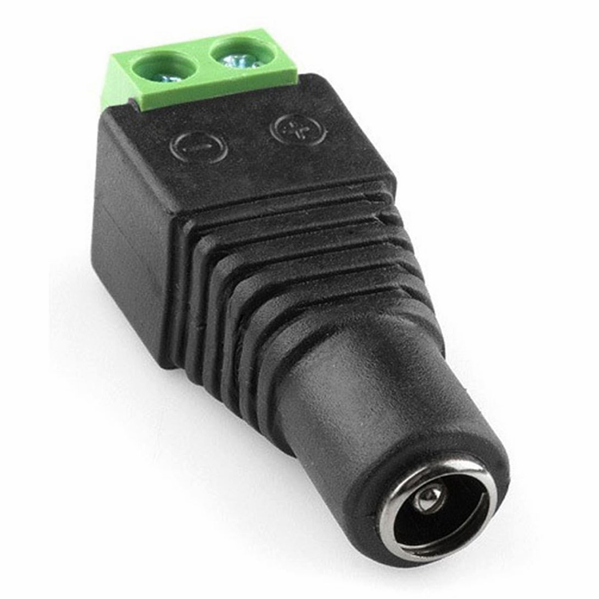 Conector De Vídeo P4 Femea Borne Preto / Verde Com 10P Peças Weg