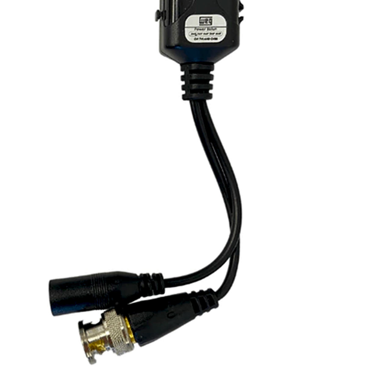Kit Balun Power 1 Canal 8Mp Para Cftv 2 Peças 17090052 Weg