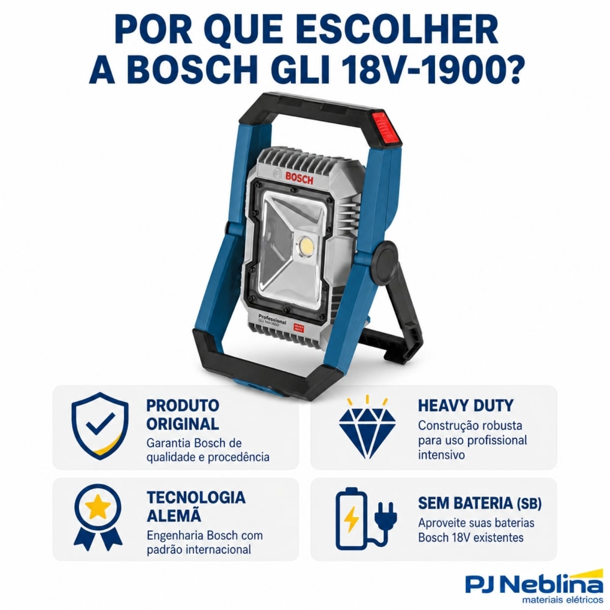 Lanterna Gli 18V 1900 Sb - Bosch