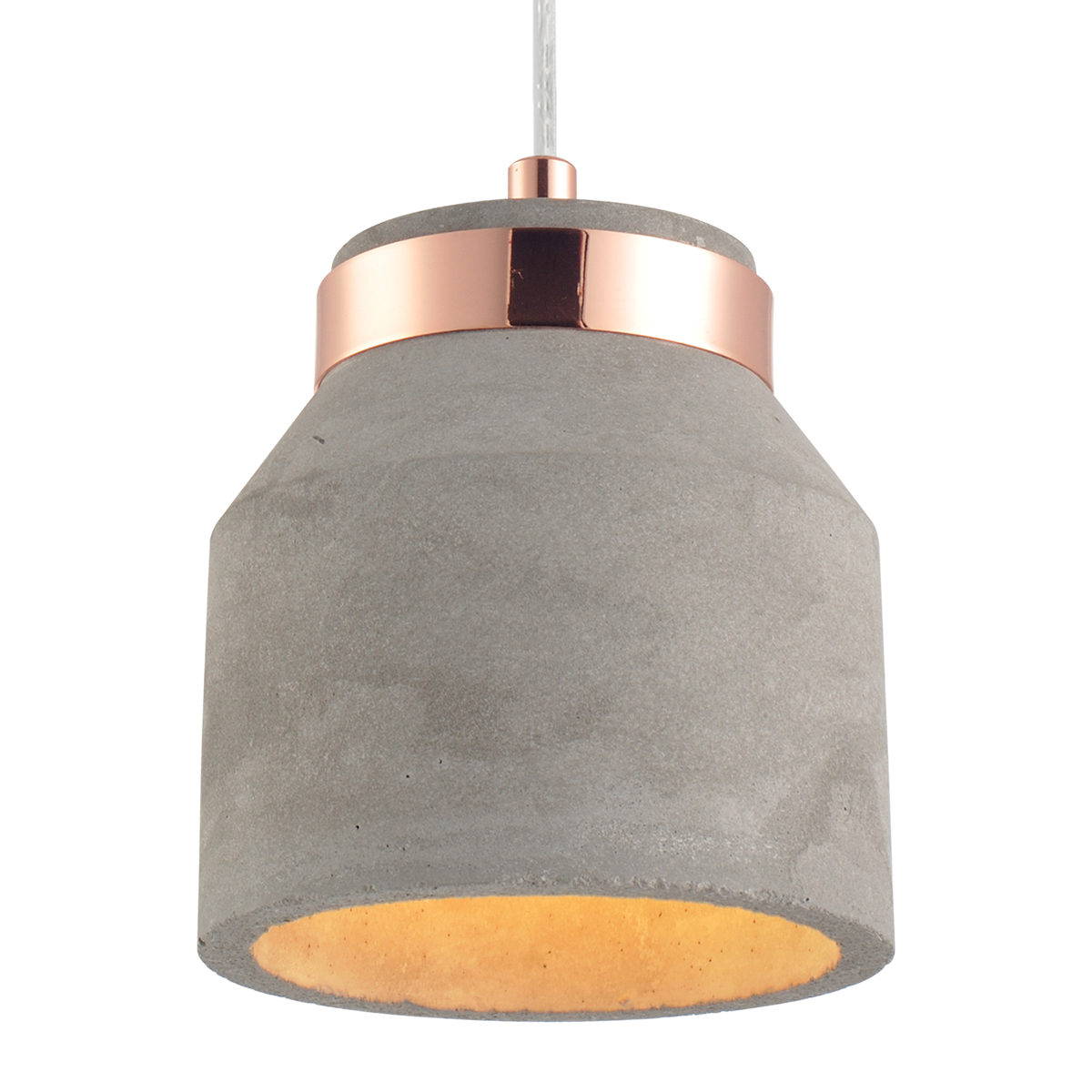 Luminária Pendente Stove Cobre E27 Bivolt 14x13Cm Deluxe - Avant