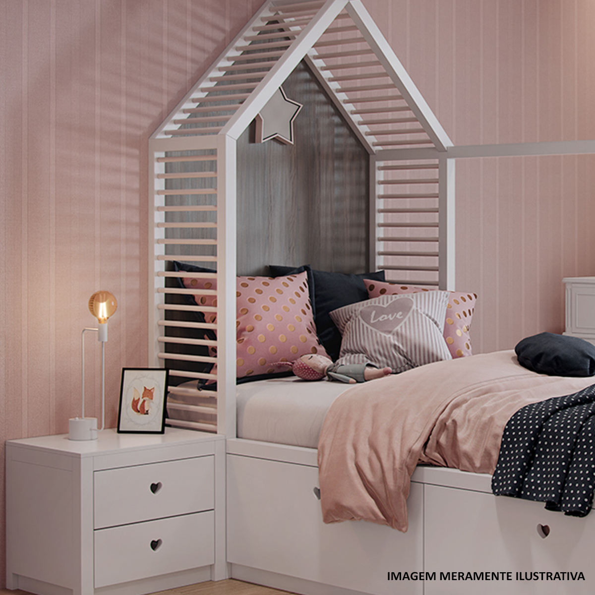 Luminária De Mesa Aramis Branco Fosco E27 Bivolt Com Entrada Usb IP20 - Avant