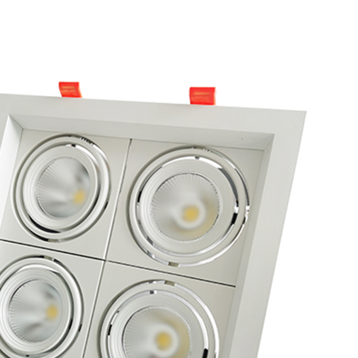 Luminária Spot Led Embutir Evidence Quattro 28W Bivolt Luz Amarela/Neutro/Branco 3000/4000/6500K - Avant