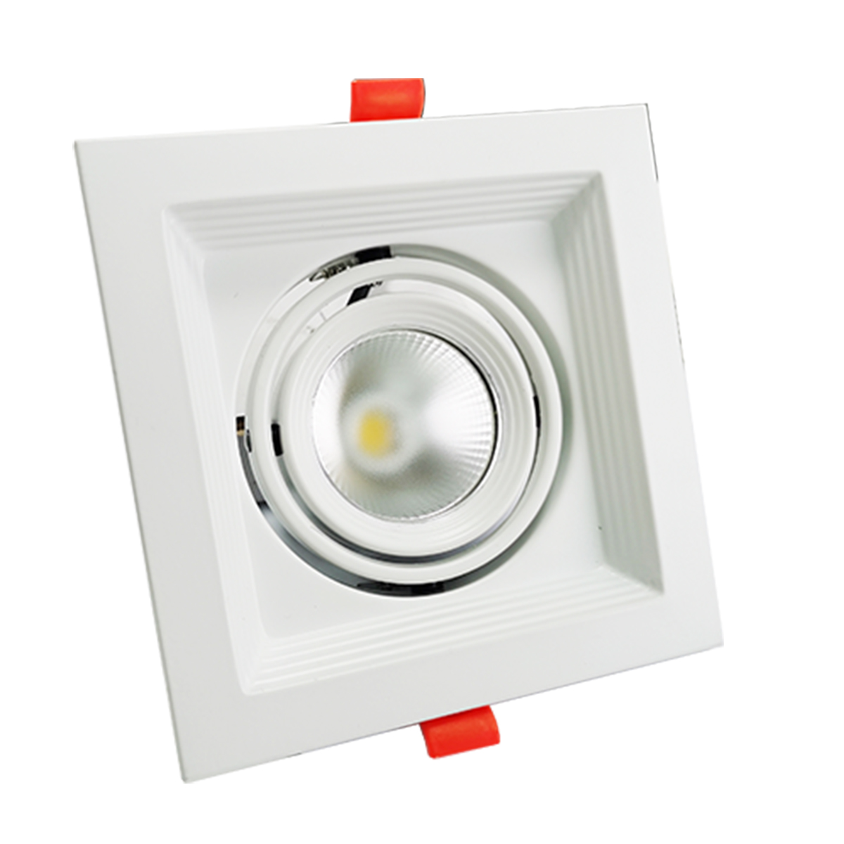 Luminária Spot Led Embutir Evidence Uno Branco Fosco 7W Bivolt Luz Amarela/Neutra/Branca 3000/4000/6500K - Avant