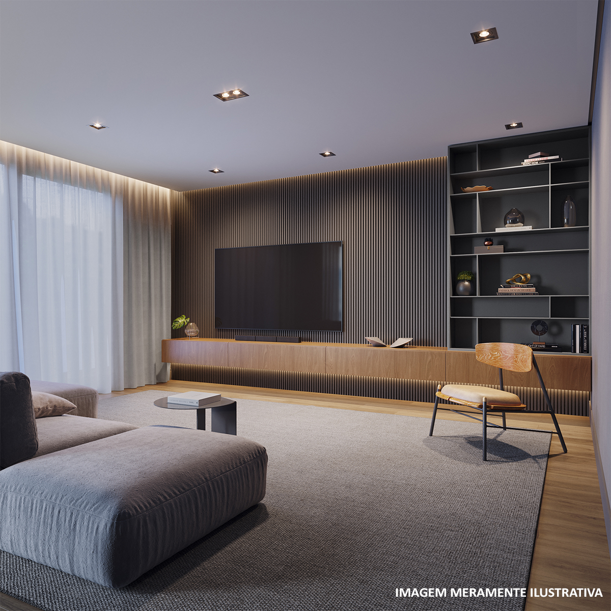 Luminária Spot Led Embutir Evidence Uno Branco Fosco 7W Bivolt Luz Amarela/Neutra/Branca 3000/4000/6500K - Avant