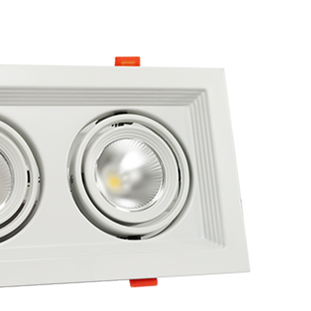 Luminária Spot Led Embutir Evidence Duo Branco Fosco 14W Bivolt Luz Amarela/Neutra/Branca 3000/4000/6000K - Avant