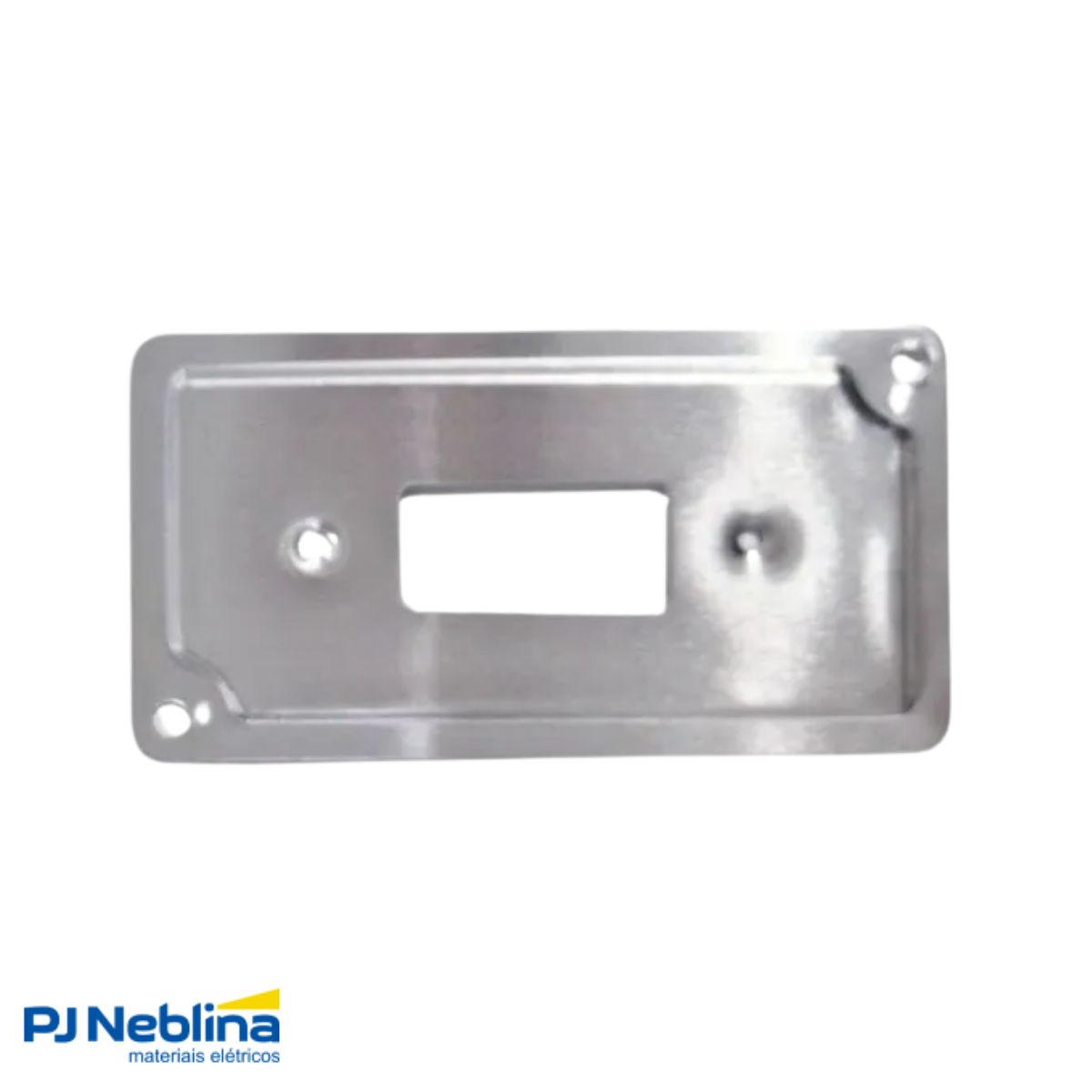 Tampa Condulete 1 Posto Alumínio 1Pol S/Pintura S/Vedação - Wale