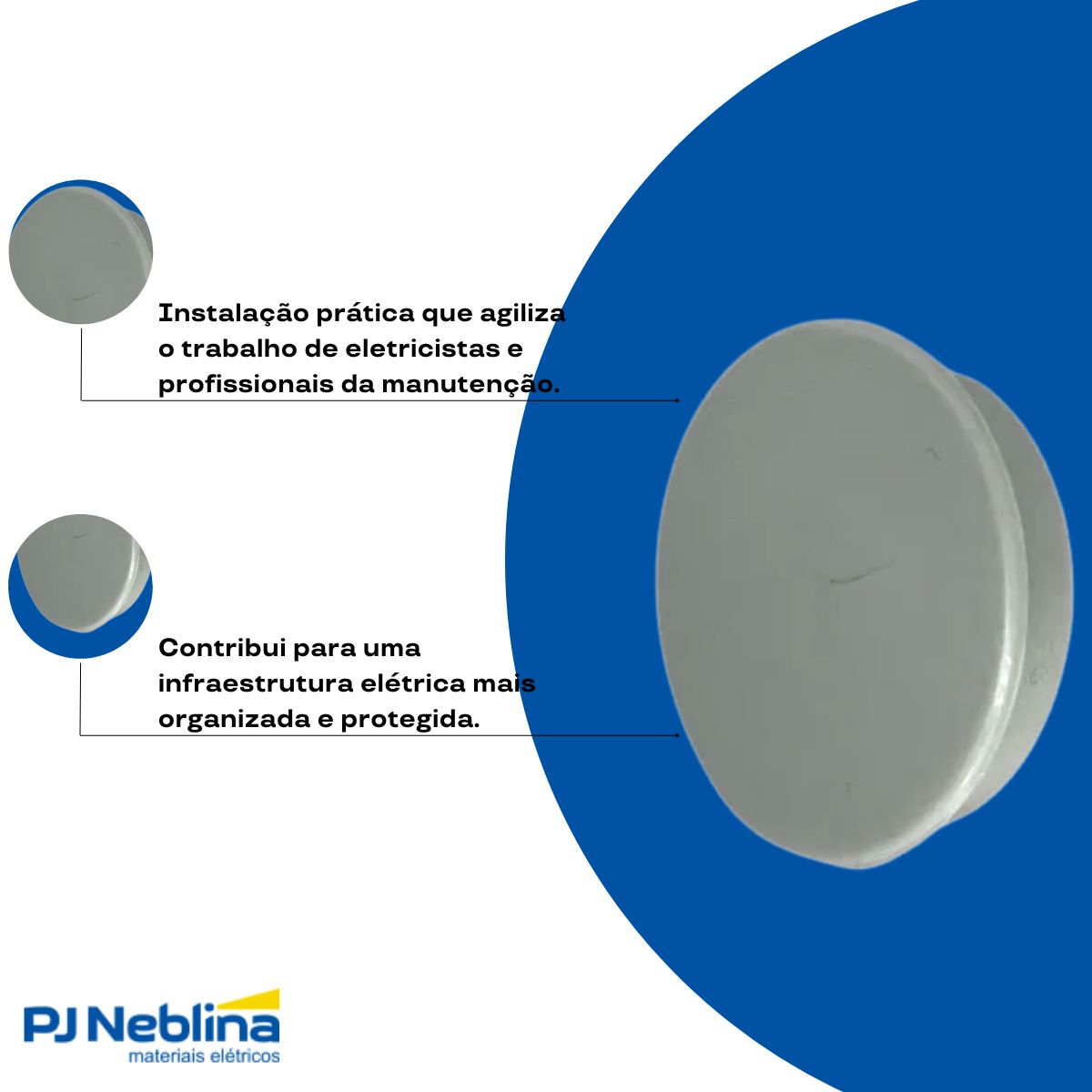 Tampão P/Condulete Pvc 3/4 - Wale