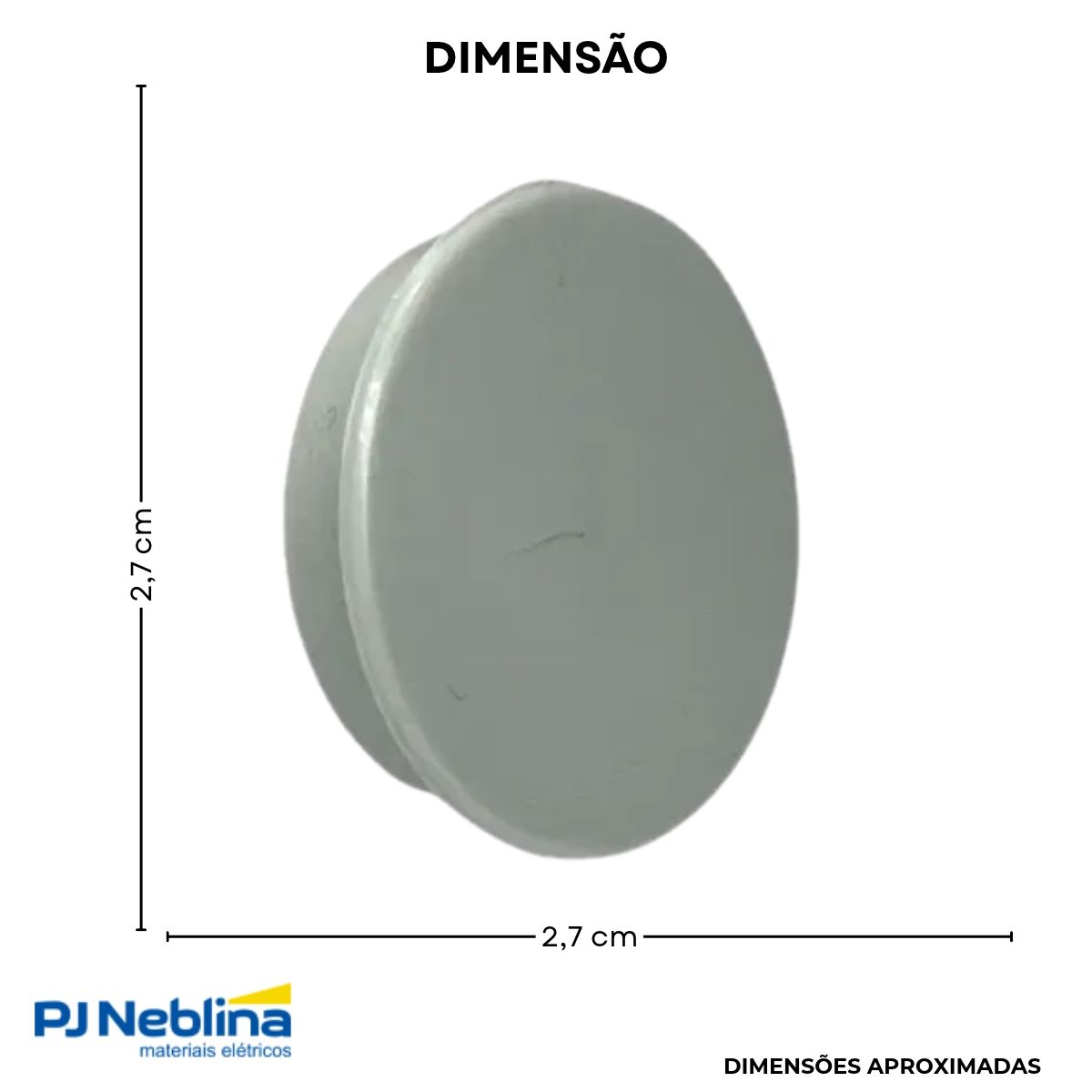 Tampão P/Condulete Pvc 3/4 - Wale