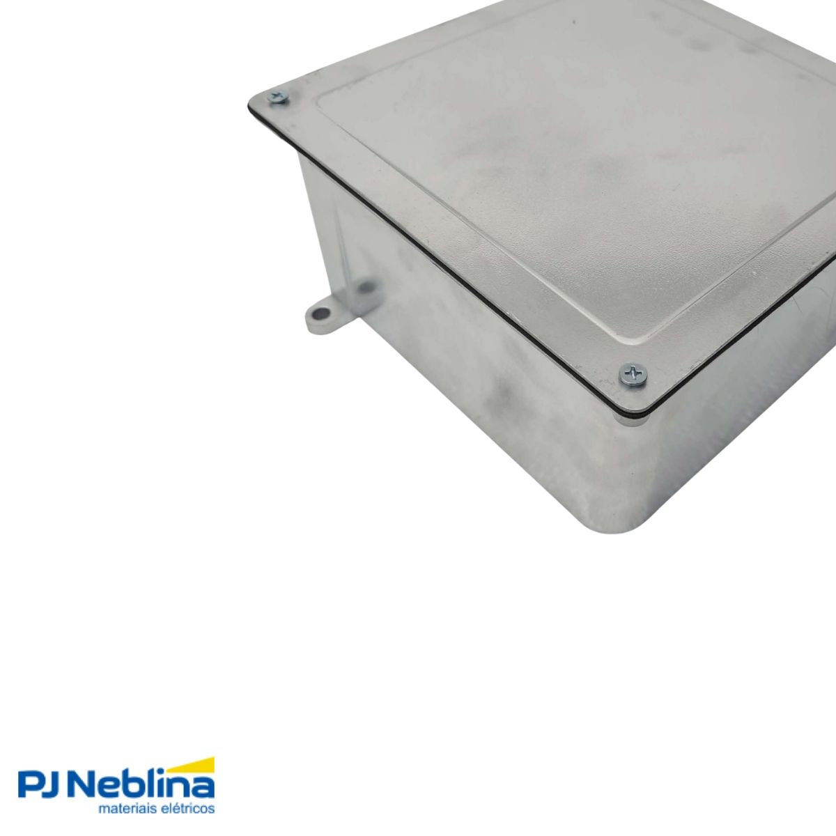 Caixa Passagem Aluminio 200X200X100Mm Tampa Revers - Wale