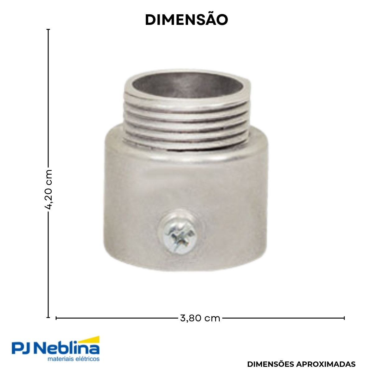 Unidut Cônico P/Eletroduto 1Pol Bsp - Wale