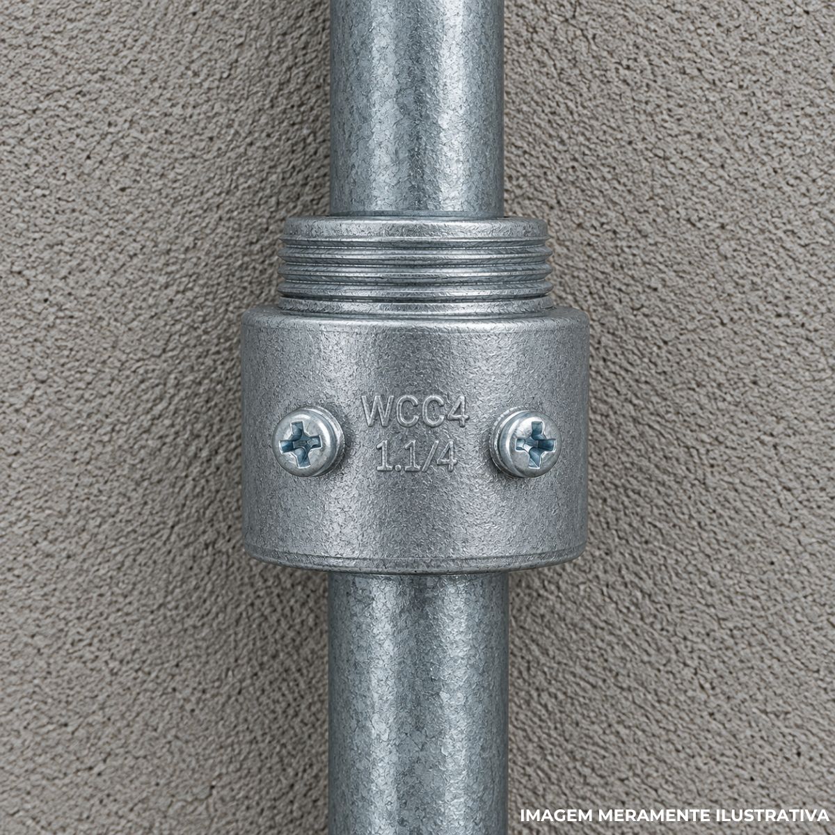Unidut Cônico P/Eletroduto 1.1/4 Bsp - Wale
