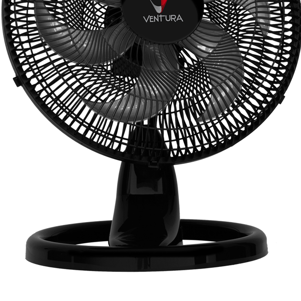 Ventilador De Mesa/Parede Ventura Bivolt 150W 50Cm 6 Pás Preto 77-5437 - Venti Delt