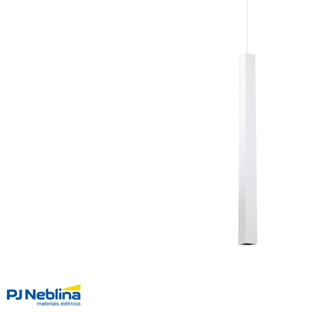 Luminária Pendente Led Box Branco 2W Bivolt 3000K Branco Quente 150Lm - Spotline