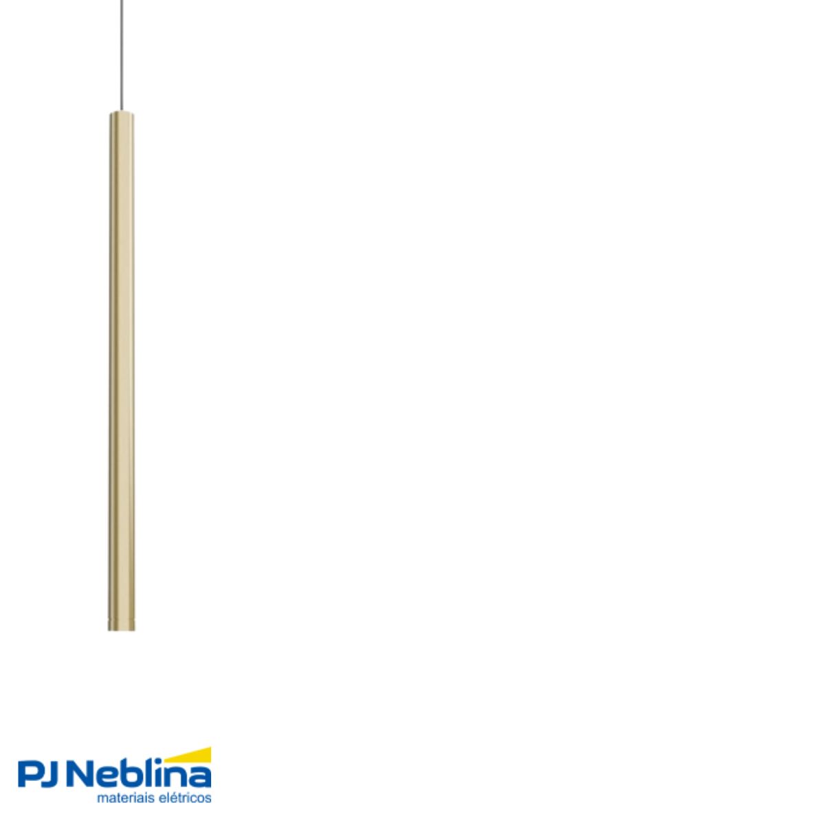 Luminária Pendente Led Hogar Dourado/Ono 3W Bivolt 3000K Branco Quente 225Lm - Spotline