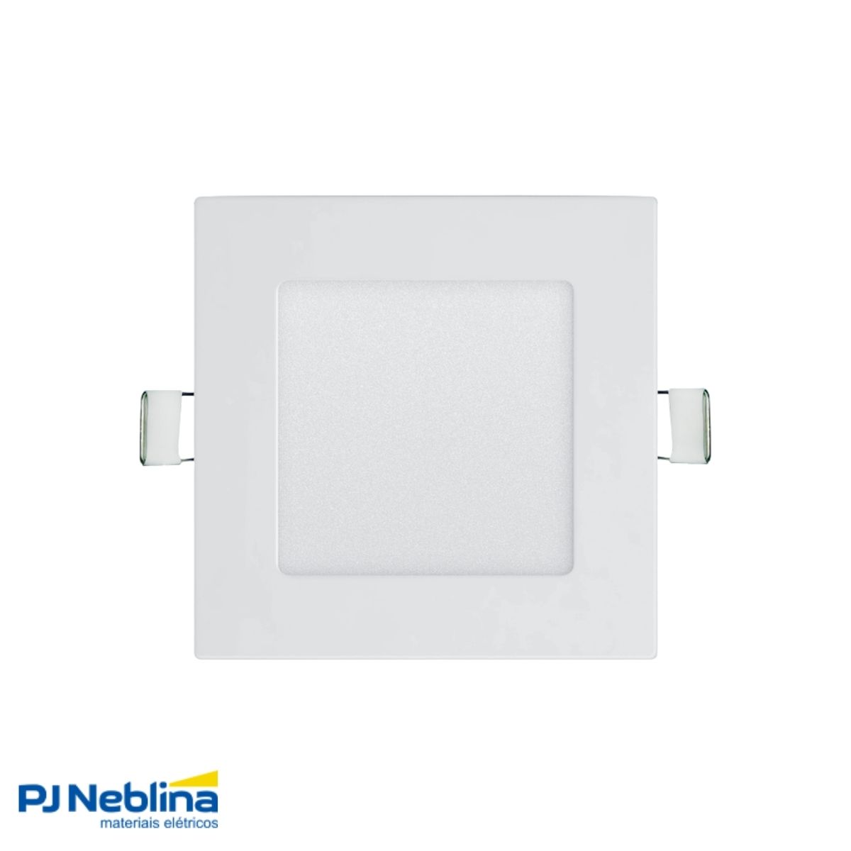 Luminária Painel Led Embutir Quadrado Bc 6W Bivolt 3000K Branco Quente 400Lm Difusor Polipropileno - Ledvance