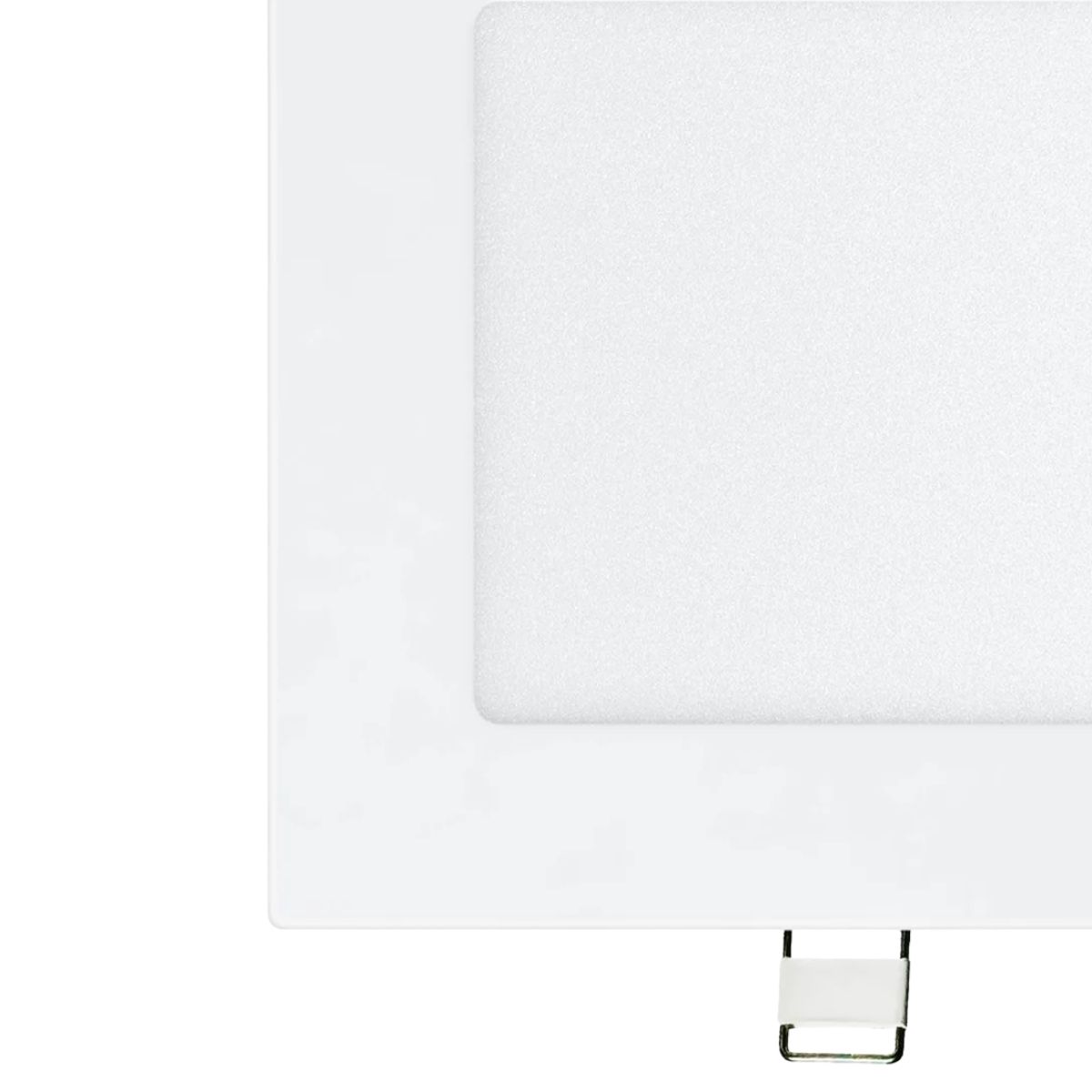 Luminária Painel Led Embutir Quadrado Branco 12W Bivolt 3000K Branco Quente 840Lm Difusor Polipropileno - Ledvance