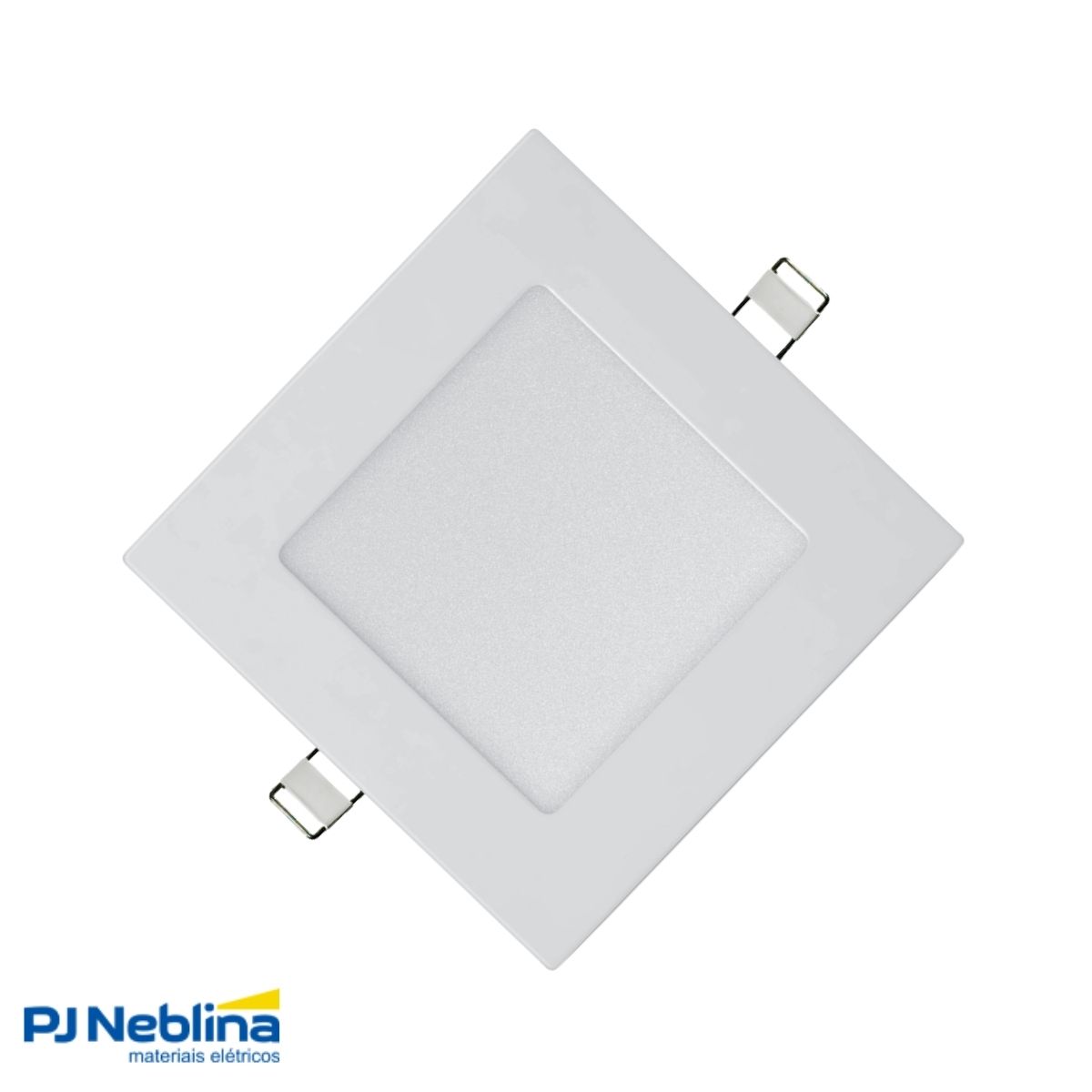 Luminária Painel Led Embutir Quadrado Bc 12W Bivolt 4000K Branco Neutro 840Lm Difusor Polipropileno - Ledvance