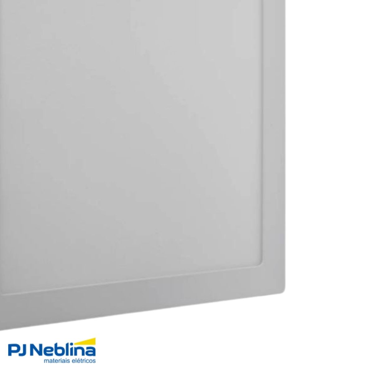 Luminária Plafon Led Sobrepor Quadrado Branco 18W Bivolt 4000K Branco Neutro 1350Lm Difusor Polipropileno - Ledvance