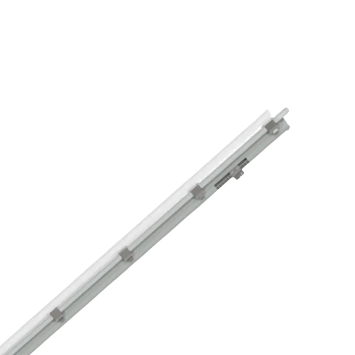 Luminária Hermética Led Sobrepor 36W Bivolt 6500K Branco Frio Cinza Difusor Policarbonato 5400Lm Ip65