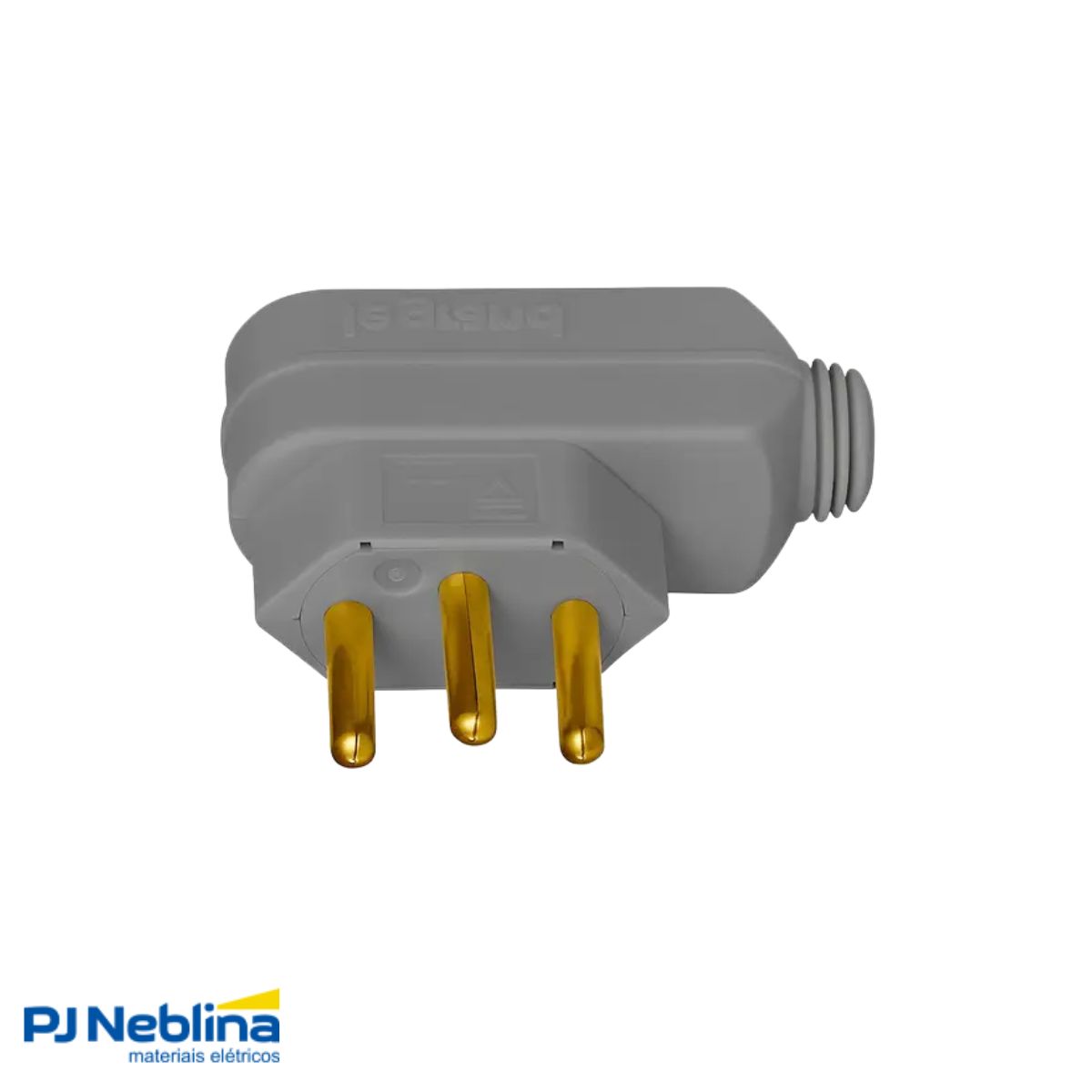 Plug Macho 2p+t 10a 250v Cz Lateral