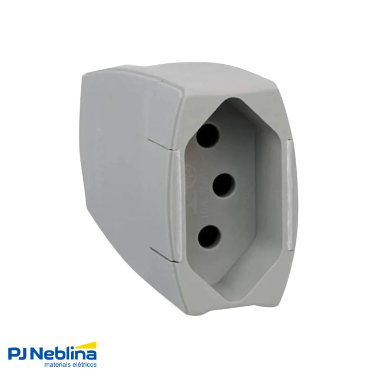 Plug Femea 2p+t 10a 250v Cz Axial