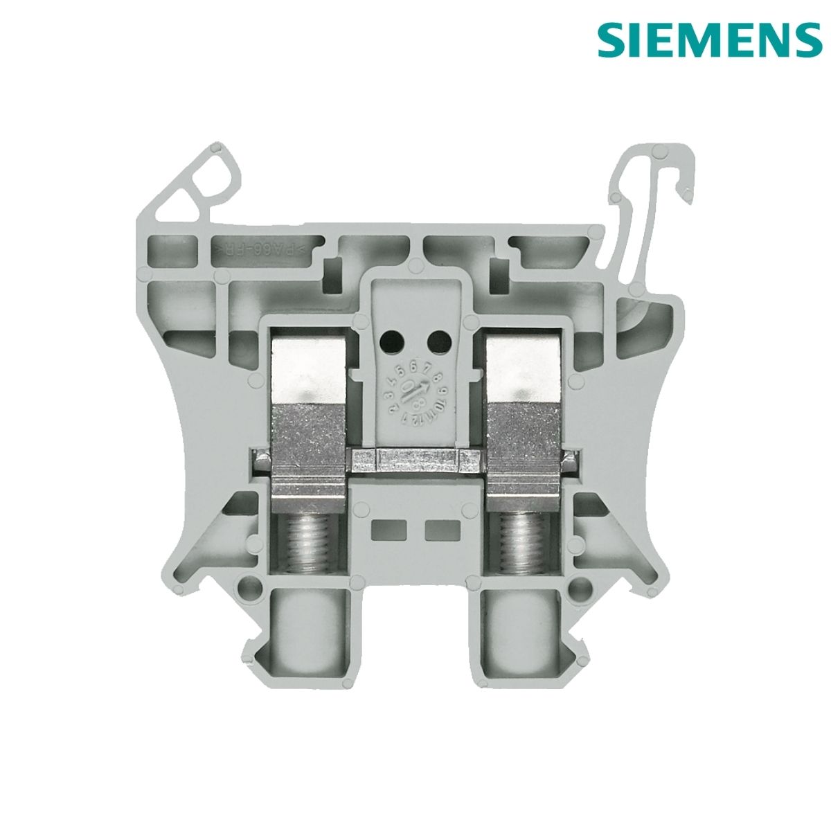Conector Borne Passagem 2 Conexões 4,00Mm 1000V Cinza 8WH10000AG00 - Siemens