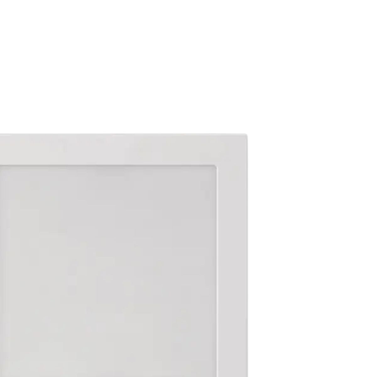 Luminária Painel Led Embutir Quadrado Branco 34W Bivolt 3000K Branco Quente 4100Lm - Philips