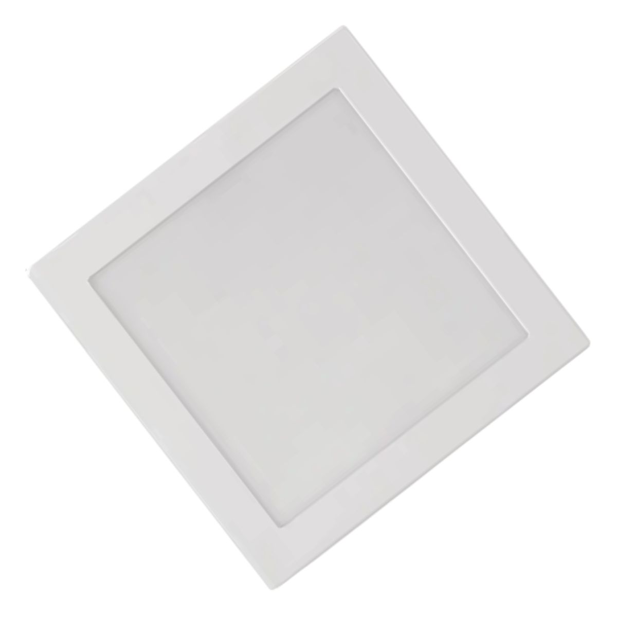 Luminária Painel Led Embutir Quadrado Branco 34W Bivolt 3000K Branco Quente 4100Lm - Philips