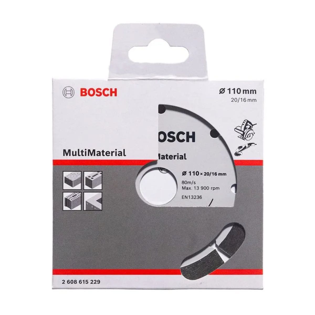Disco Corte Diamantado MultiMaterial Segmentado 10Mm Bosch