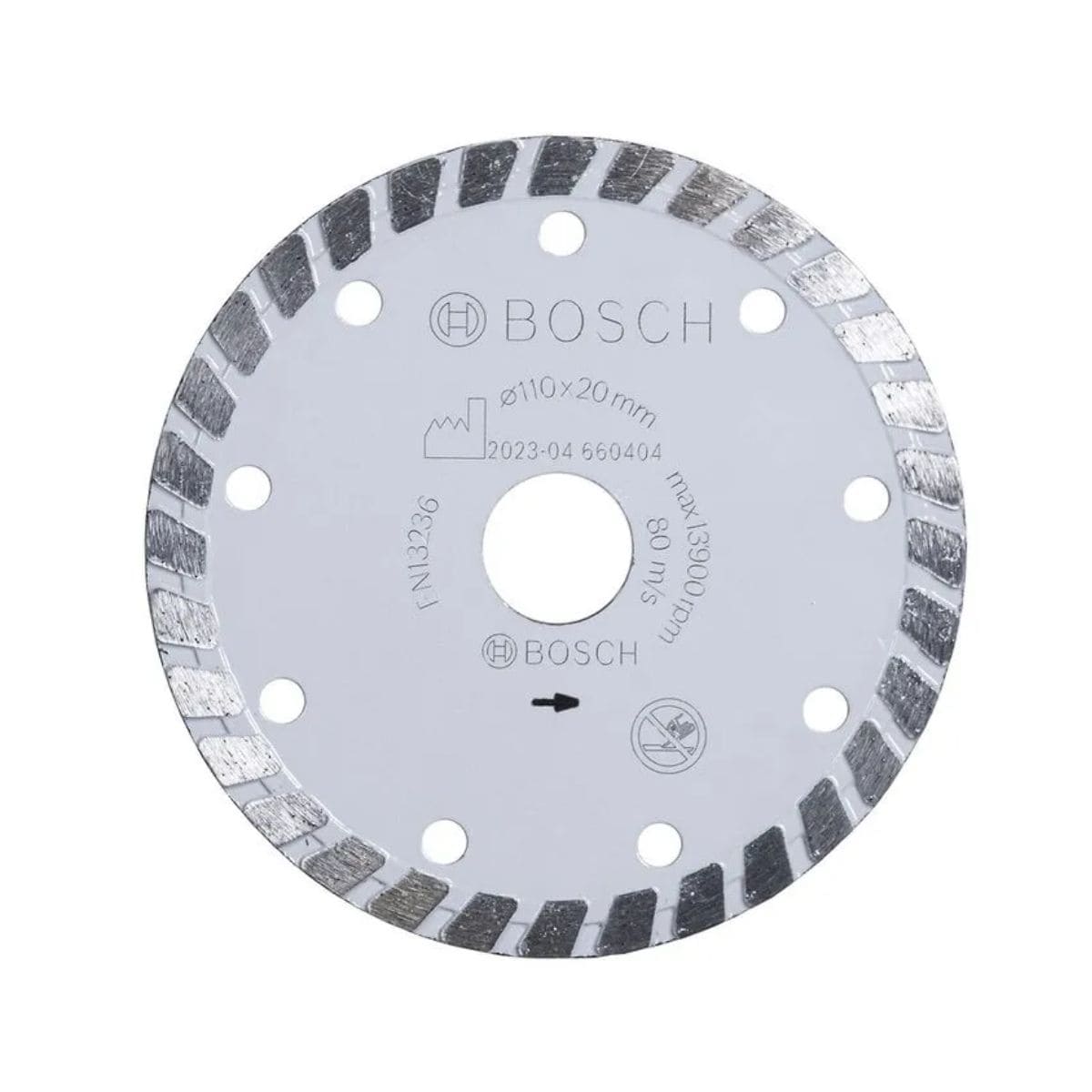 Disco Corte Diamantado MultiMaterial Turbo 8Mm 13900rpm Bosch