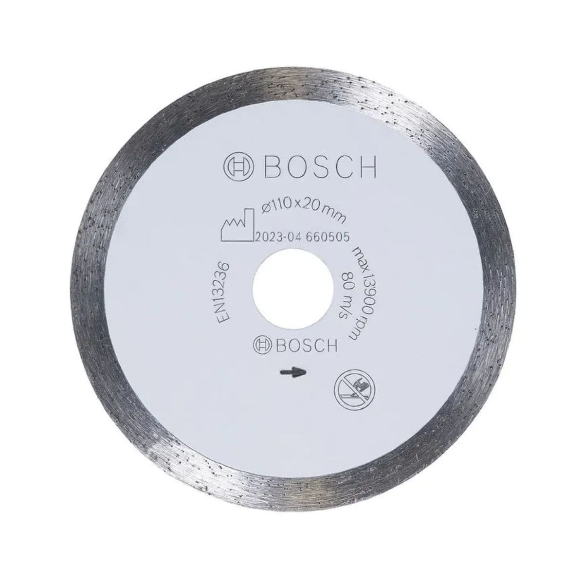 Disco Corte Diamantado Cerâmica Continuo 8Mm Bosch