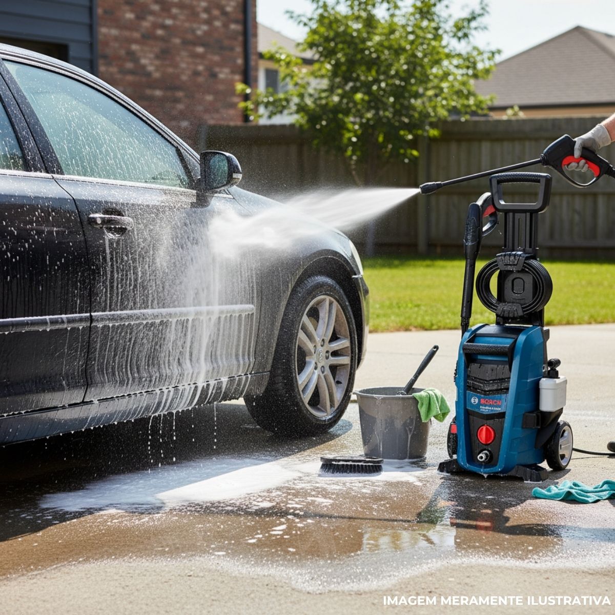 Lavadora Alta Pressão Ghp 180 240L/H 1500W 1800Psi/Libras 220V - Bosch