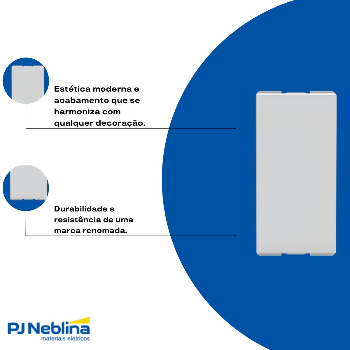 Modulo Interruptor Paralelo 1 Modulo 16A 250V Branco Origen - Abb