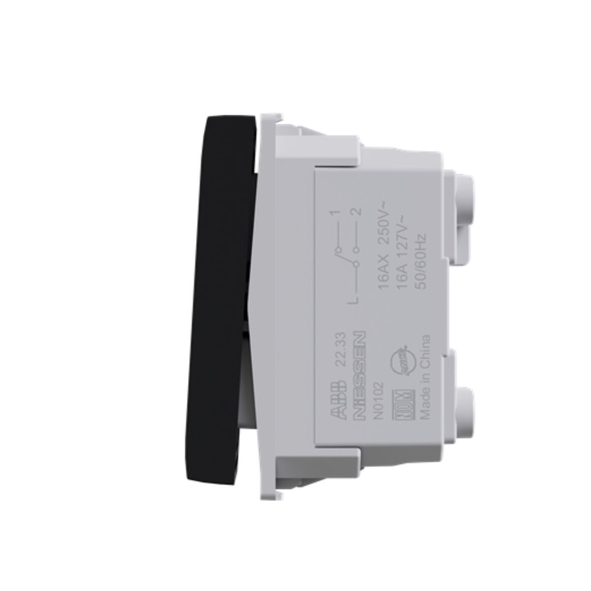 Modulo Interruptor Paralelo 1 Modulo 16A 250V Preto Origen - Abb