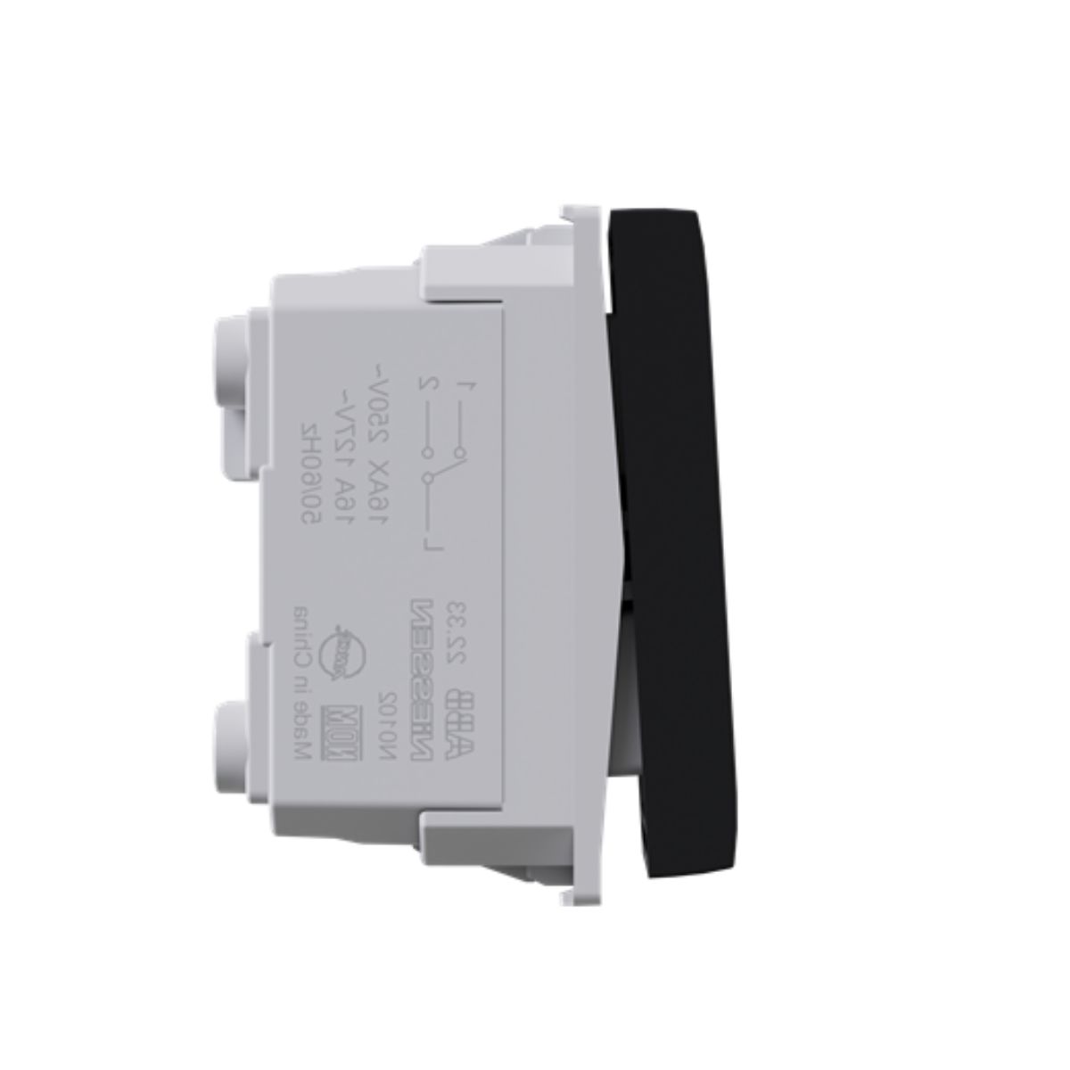 Modulo Interruptor Paralelo 1 Modulo 16A 250V Preto Origen - Abb