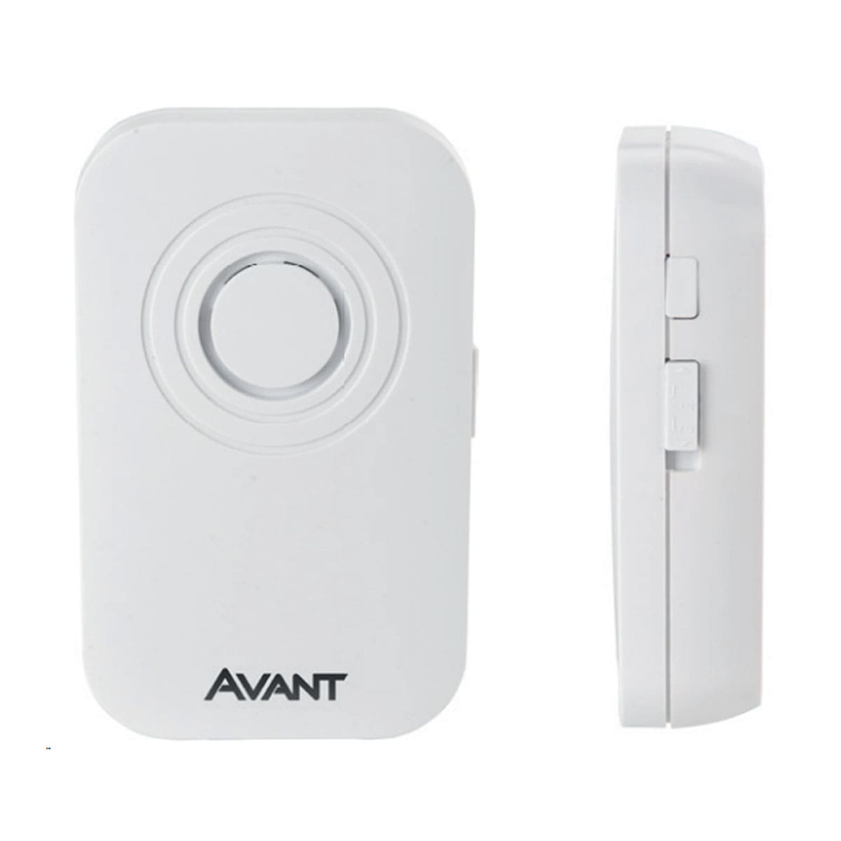 Campainha Eletrônica Sem Fio Branco 2x Pilhas AA 32 Toques Policarbonato Avant