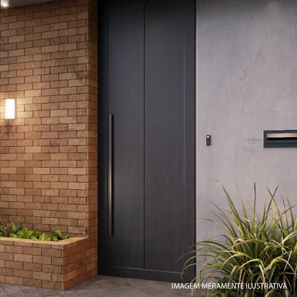 Campainha Digital Sem Fio Preto Tomada Bivolt 2 Pilhas AA 32 Melodias Avant