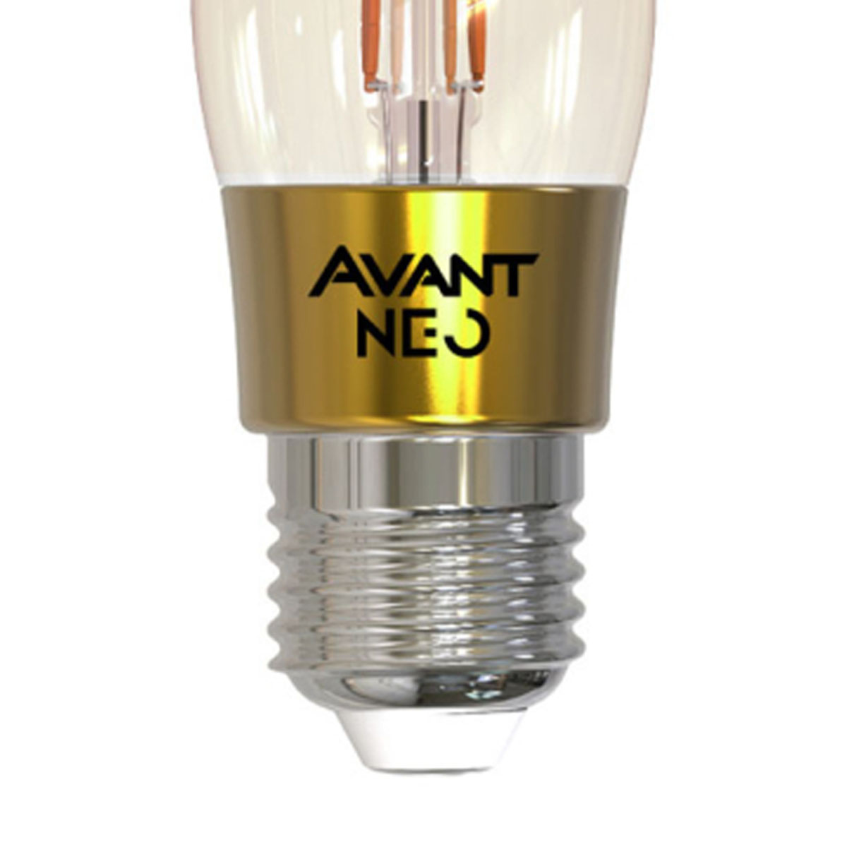 Lâmpada Led Vela 5W Bivolt E27 1800K-2700K Luz Amarela 400Lm Inteligente 110x35mm Avant