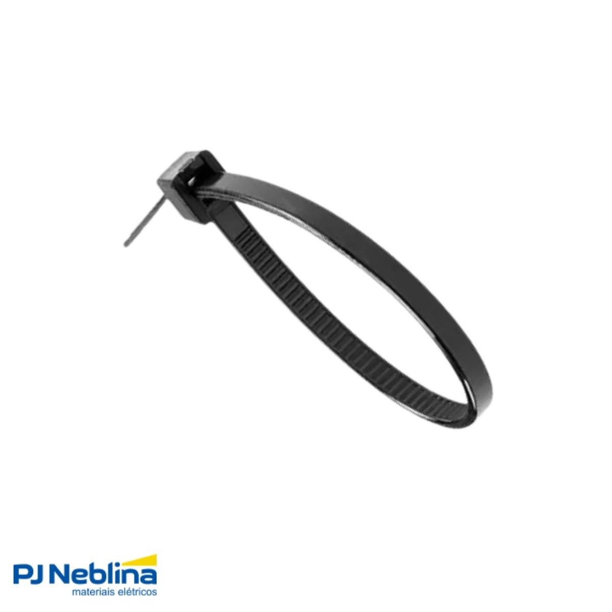 Braçadeira Flexível Poliamida Uv 150X2,5Mm Preto C/100Un - Frontec
