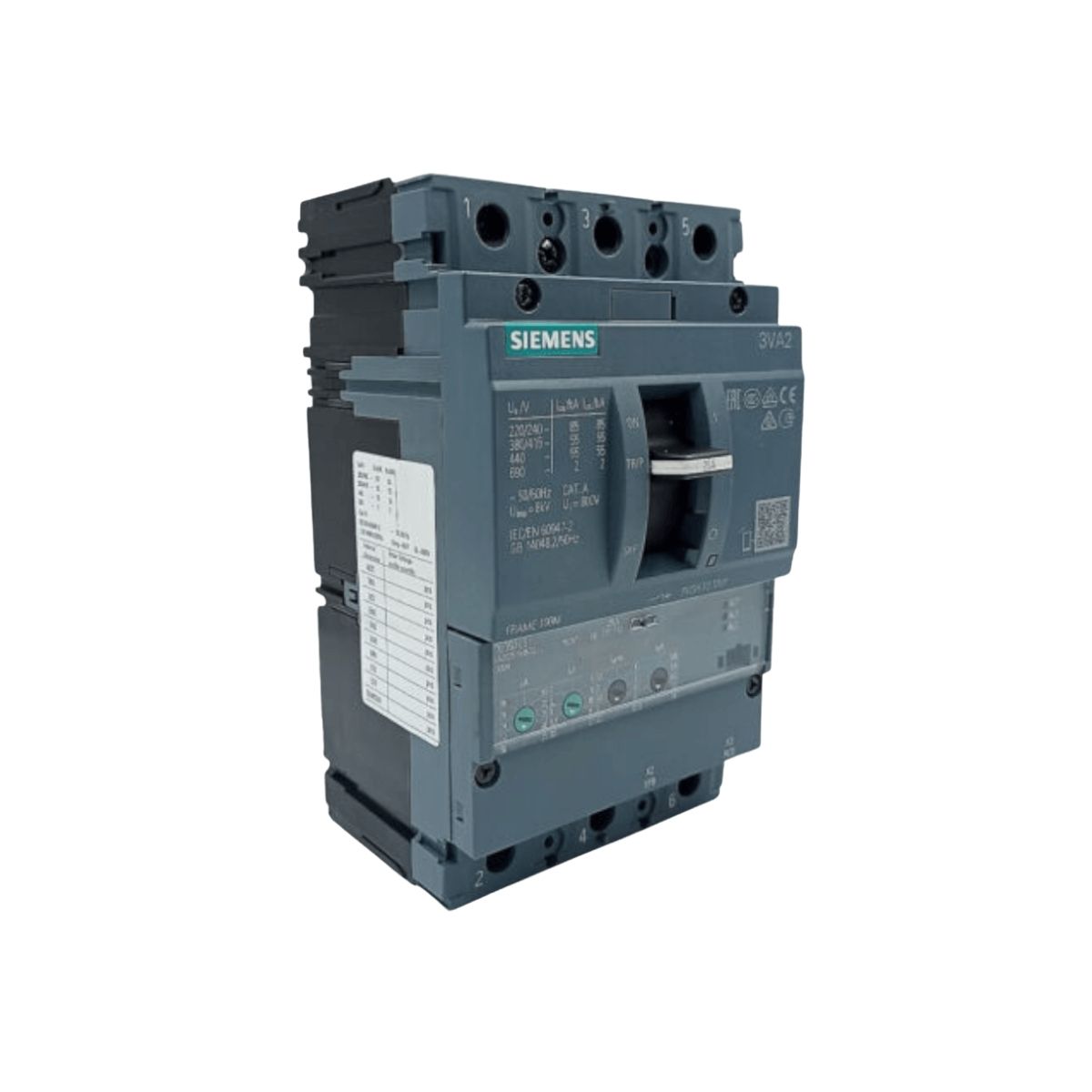 Disjuntor Caixa Moldada Tripolar 40A 16Ka 415V 50/60Hz - Siemens