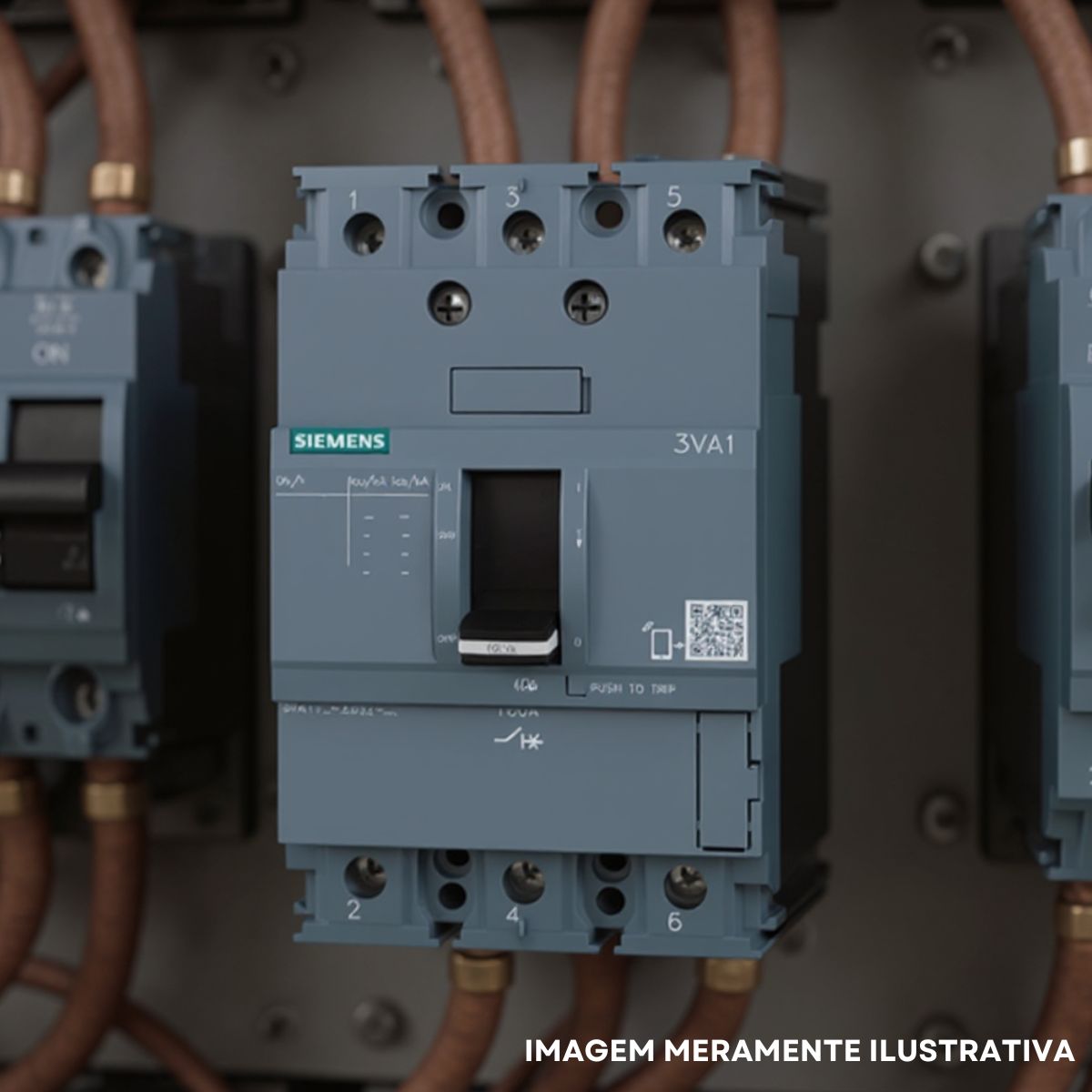 Disjuntor Caixa Moldada Tripolar 40A 16Ka 415V 50/60Hz - Siemens