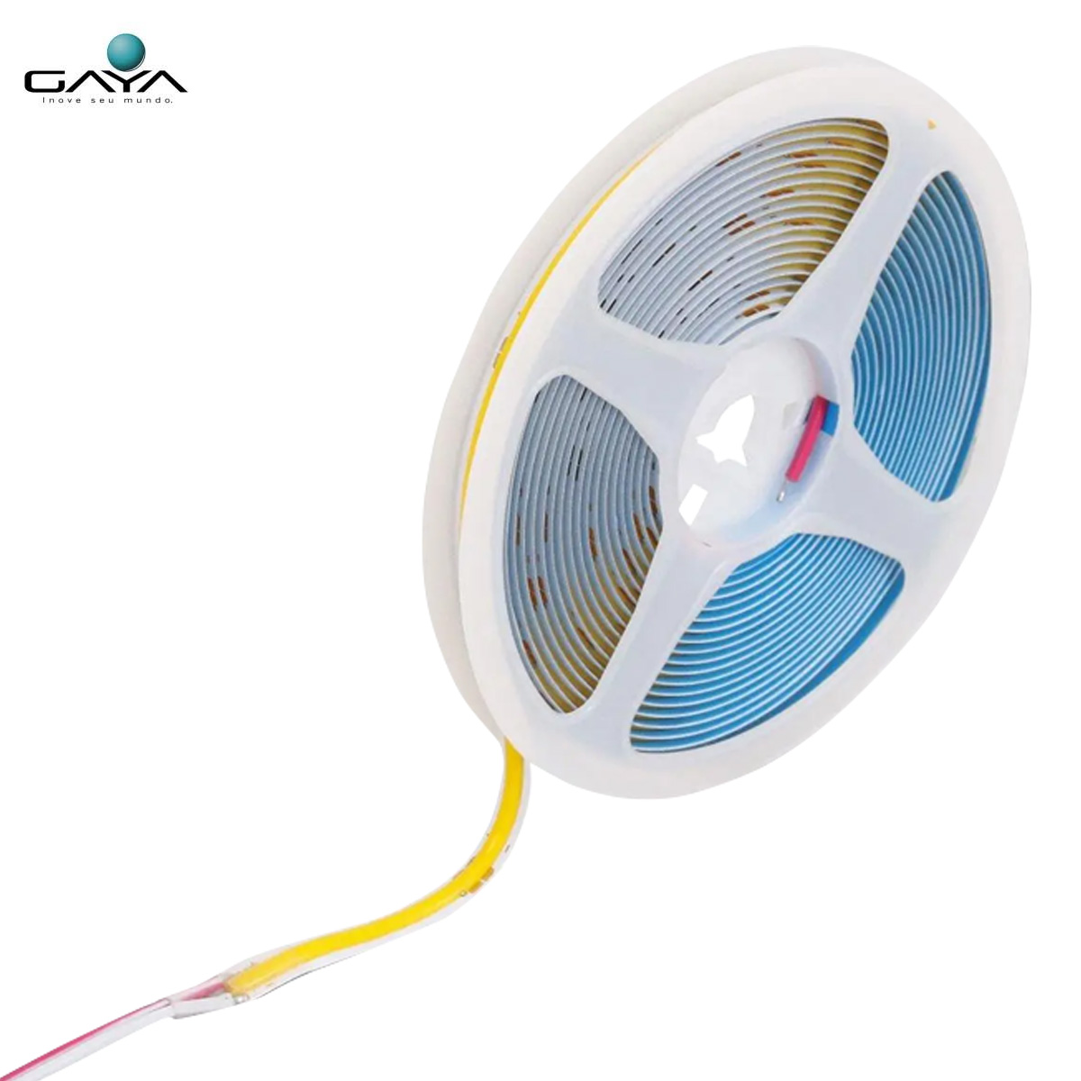 Fita Led Cob 20W 24V 4000K Luz Neutra 2100Lm/M 5 Metros 1452 - Gaya